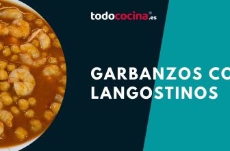 Garbanzos con Langostinos