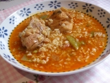ARROZ CALDOSO CON POLLO DE CORRAL