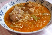 ARROZ CALDOSO CON POLLO DE CORRAL