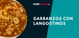 Garbanzos con Langostinos